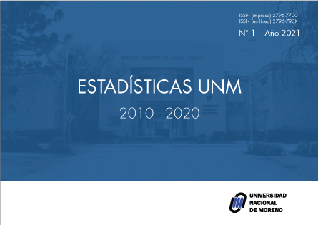 					Ver Núm. 1 (2021): Estadísticas UNM 2010 - 2020
				
