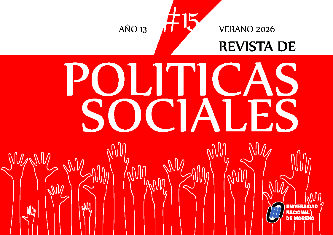 					Ver Núm. 15 (13): REVISTA DE POLÍTICAS SOCIALES
				