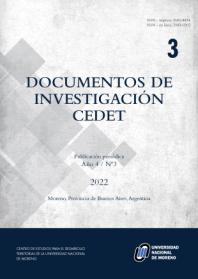 Ver Núm. 3 (4): DOCUMENTOS DE INVESTIGACIÓN CEDET